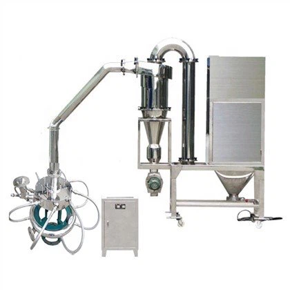 Неръждаема стомана спирална струя мелница